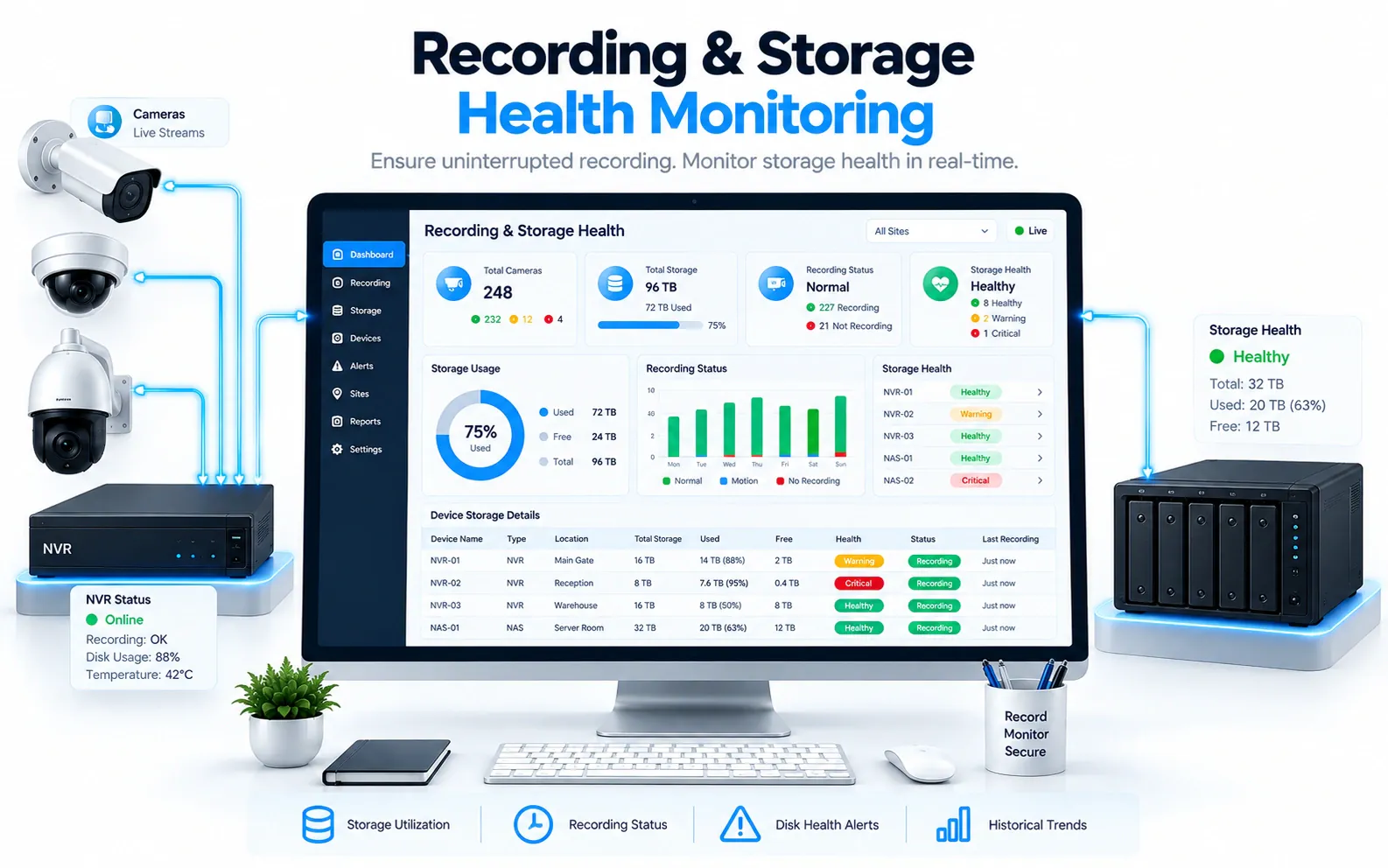 Recording Verification in OrionAlerts Health Monitoring